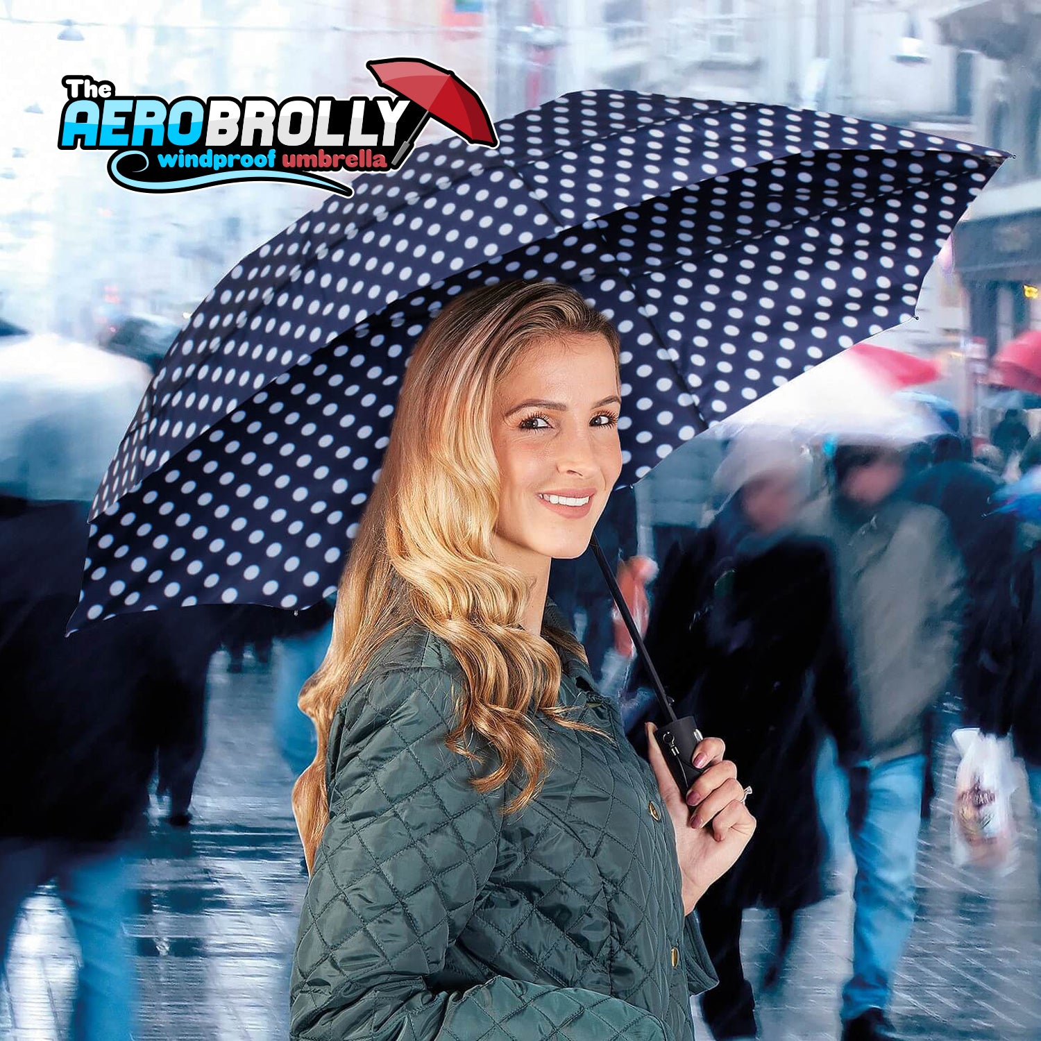 The Aerobrolly Windproof Umbrella